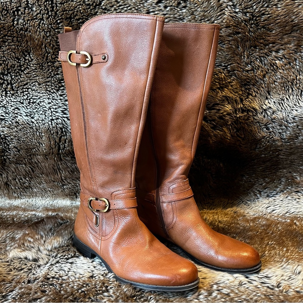 Naturalized Jennings Wide Calf Boot
